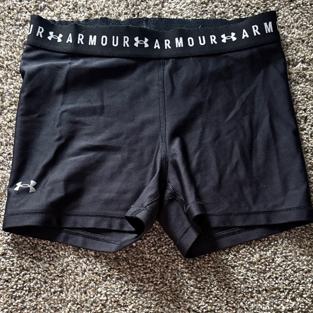 Under Armour Women's Black Athletic Shorts